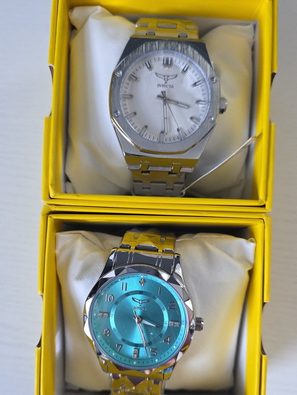 492.  Pair of Invicta Men's Watches
